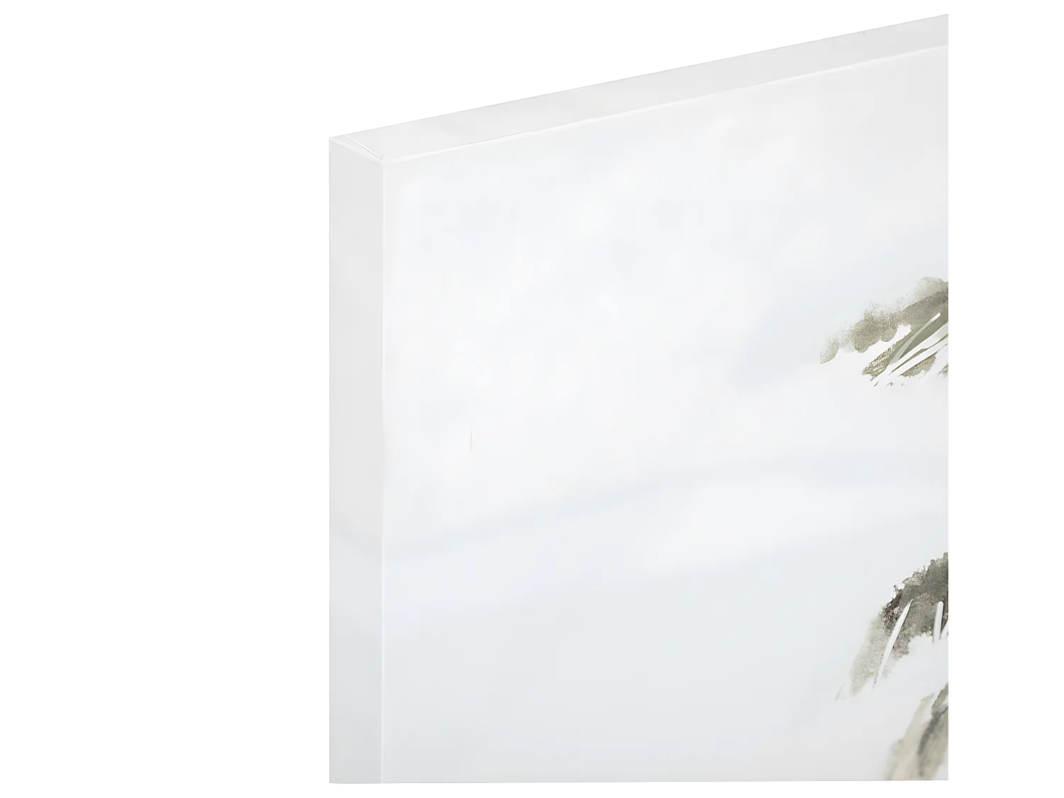 Tableau Toile murale peinte Palmier 60 x 90 cm