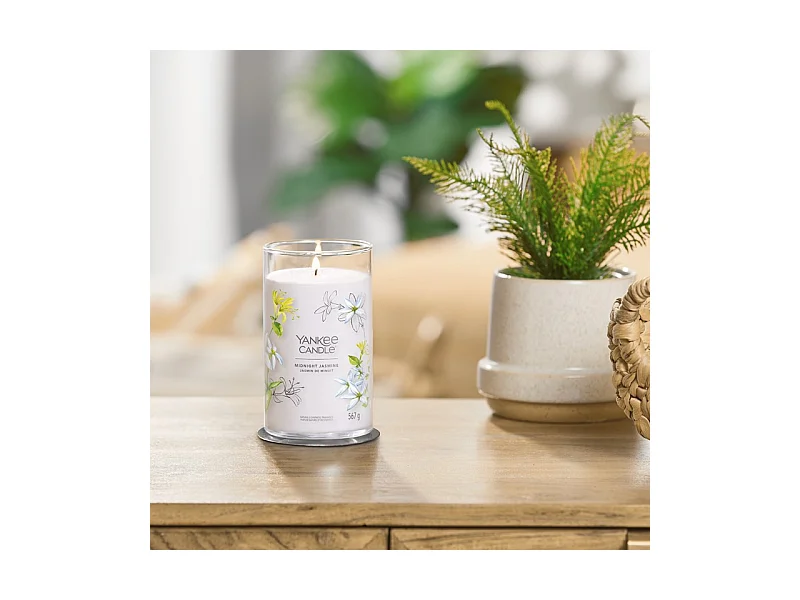 Bougie signature jasmin de minuit grand modèle