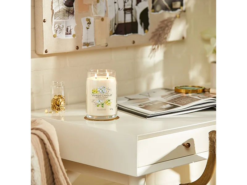 Bougie signature jasmin de minuit grand modèle