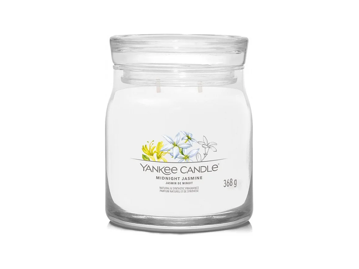 Bougie signature jasmin de minuit modèle moyen