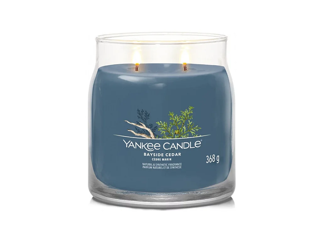 Bougie signature cèdre marin modèle moyen