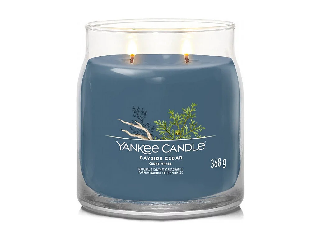 Bougie signature cèdre marin modèle moyen