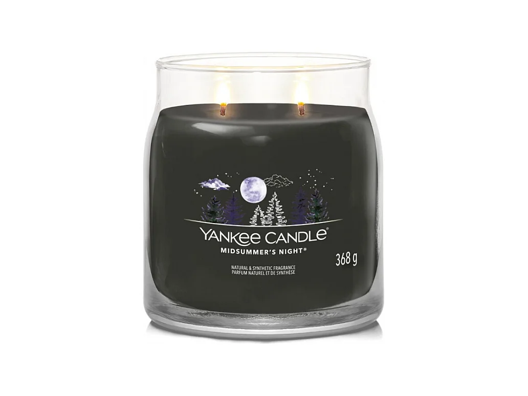 Bougie signature nuit d'été moyen modèle