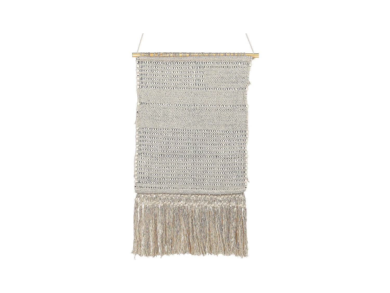 Wandbehang GUJRAT Baumwolle 102 cm Beige