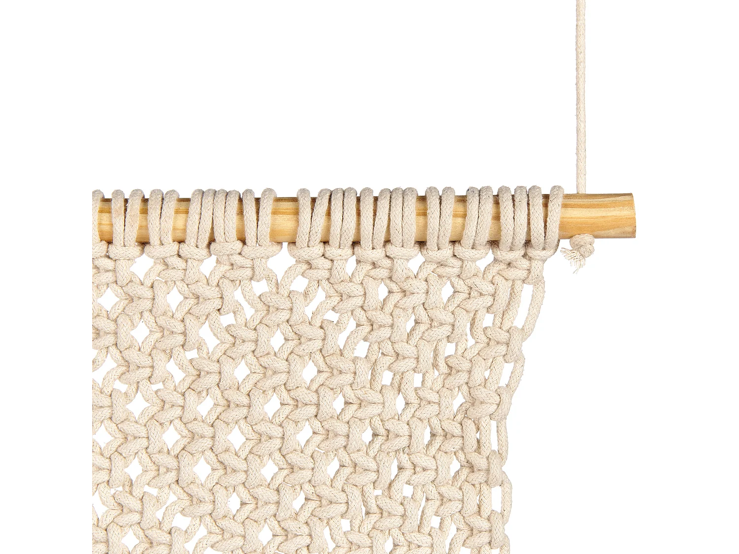 Wandbehang OKARA Baumwolle 126 cm Beige