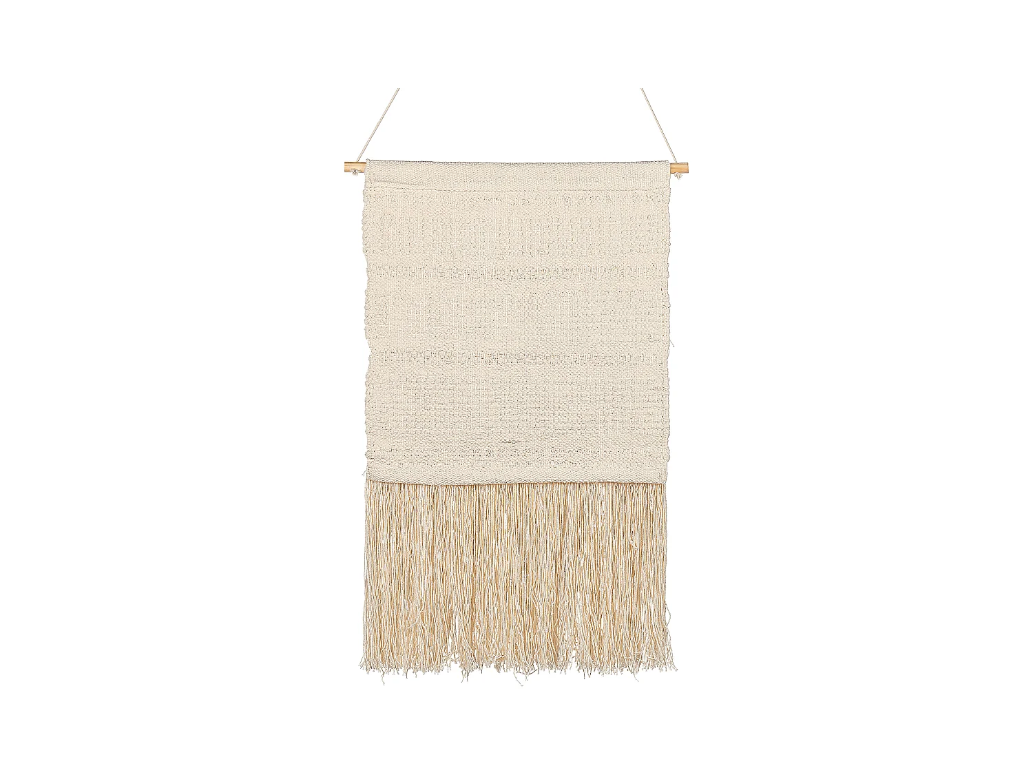 Suspension murale en tissu KAMOKE Coton 103 cm Beige