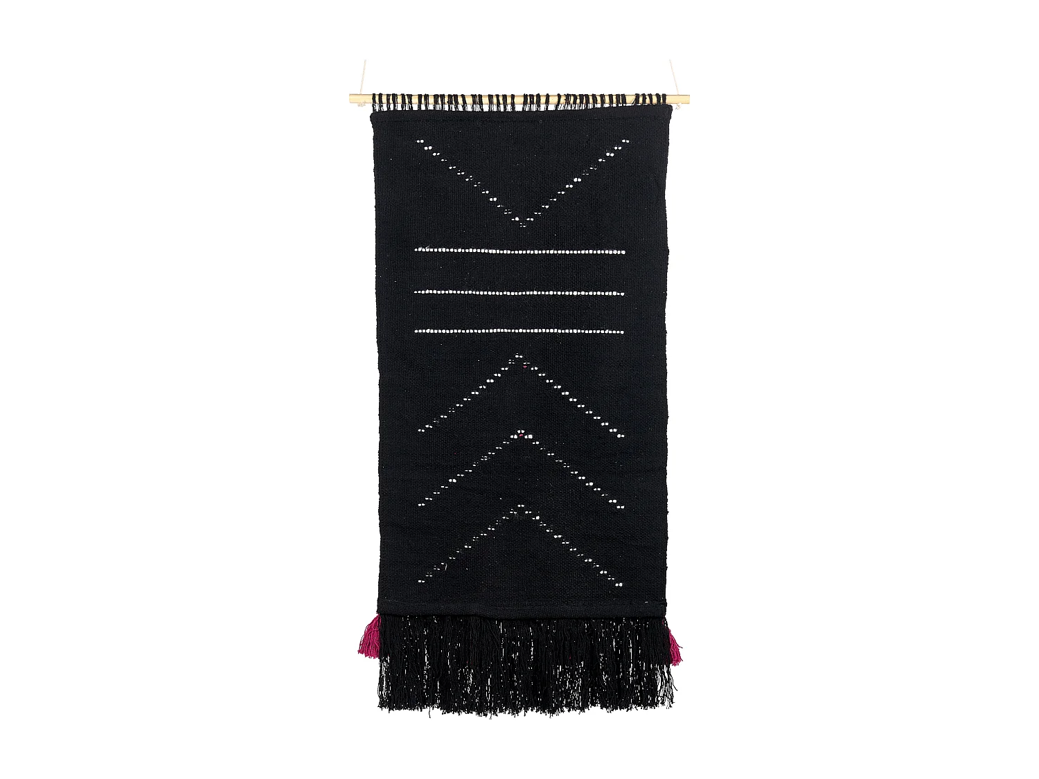 Suspension murale en tissu PAKPATTAN Coton 123 cm Noir