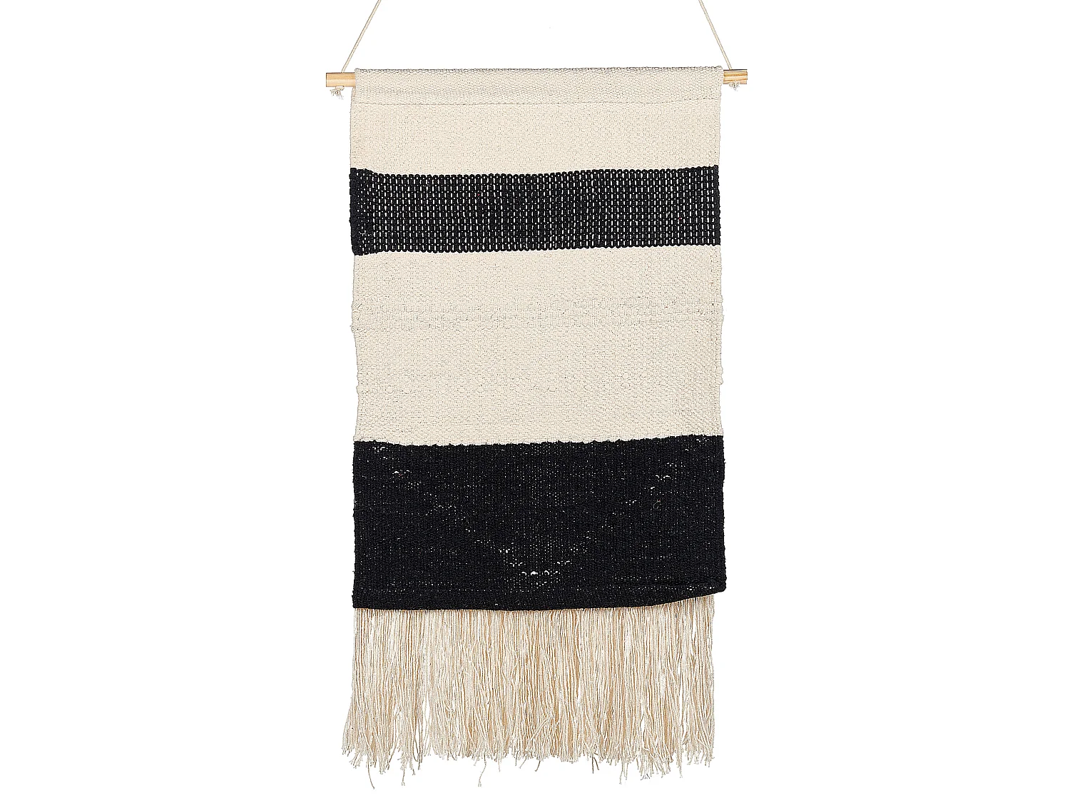 Stoffen wanddecoratie DASKA Katoen 107 cm Beige