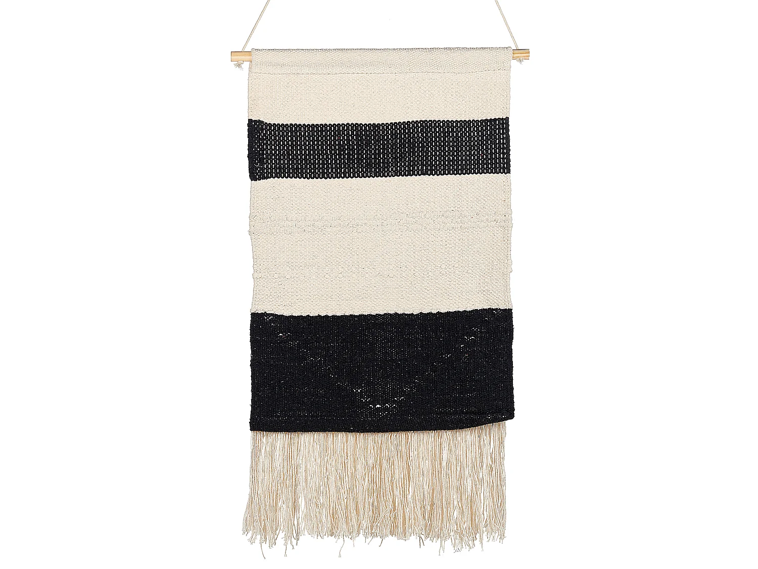 Decoração de parede em tecido DASKA Algodão 107 cm Creme