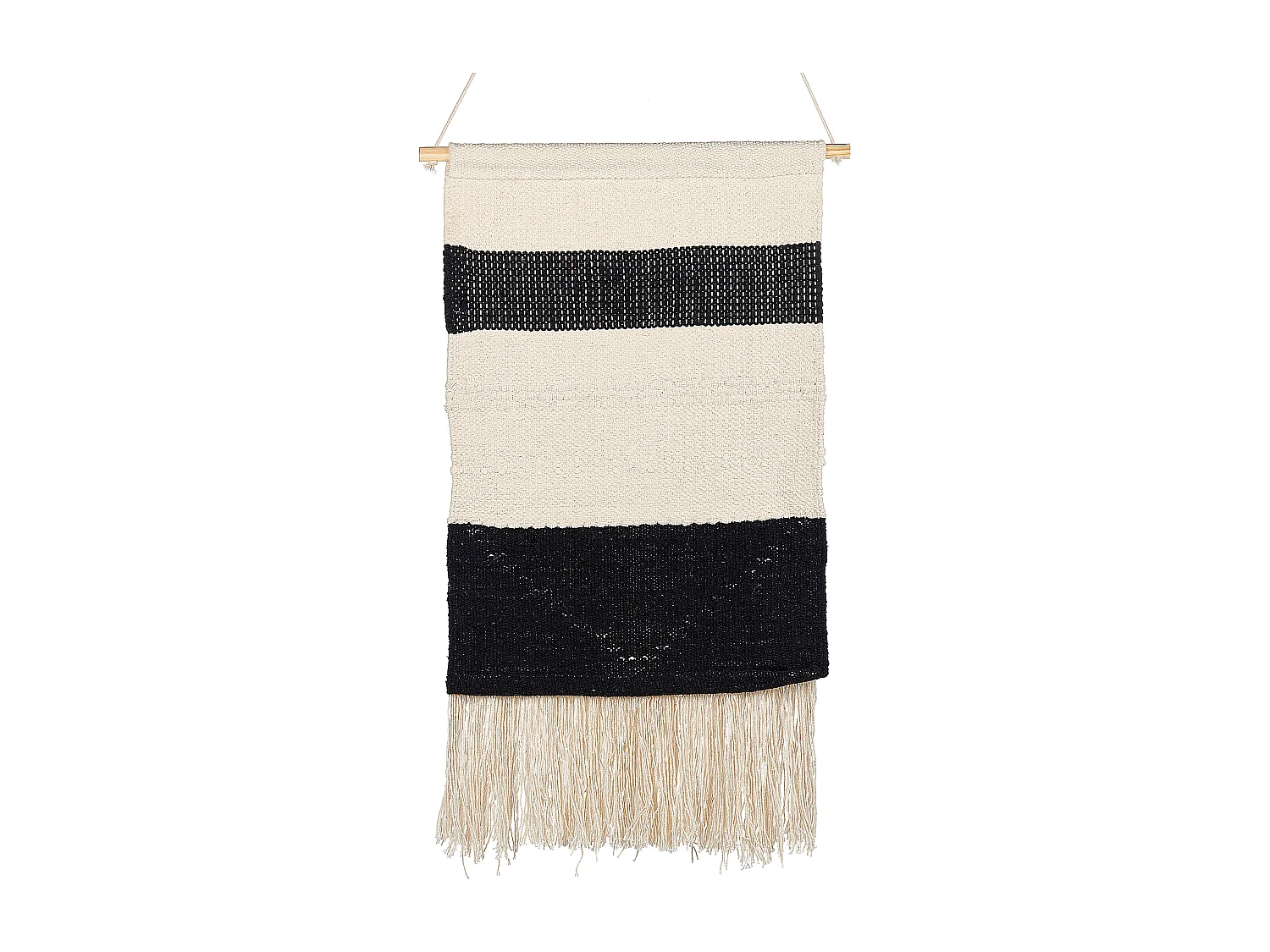 Wandbehang DASKA Baumwolle 107 cm Beige