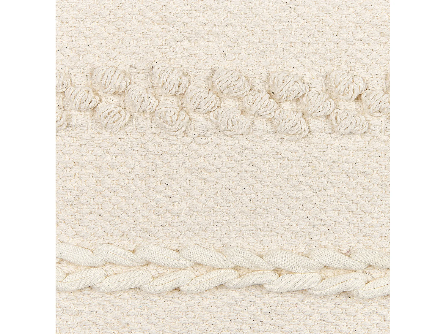 Wandbehang DASKA Baumwolle 107 cm Beige