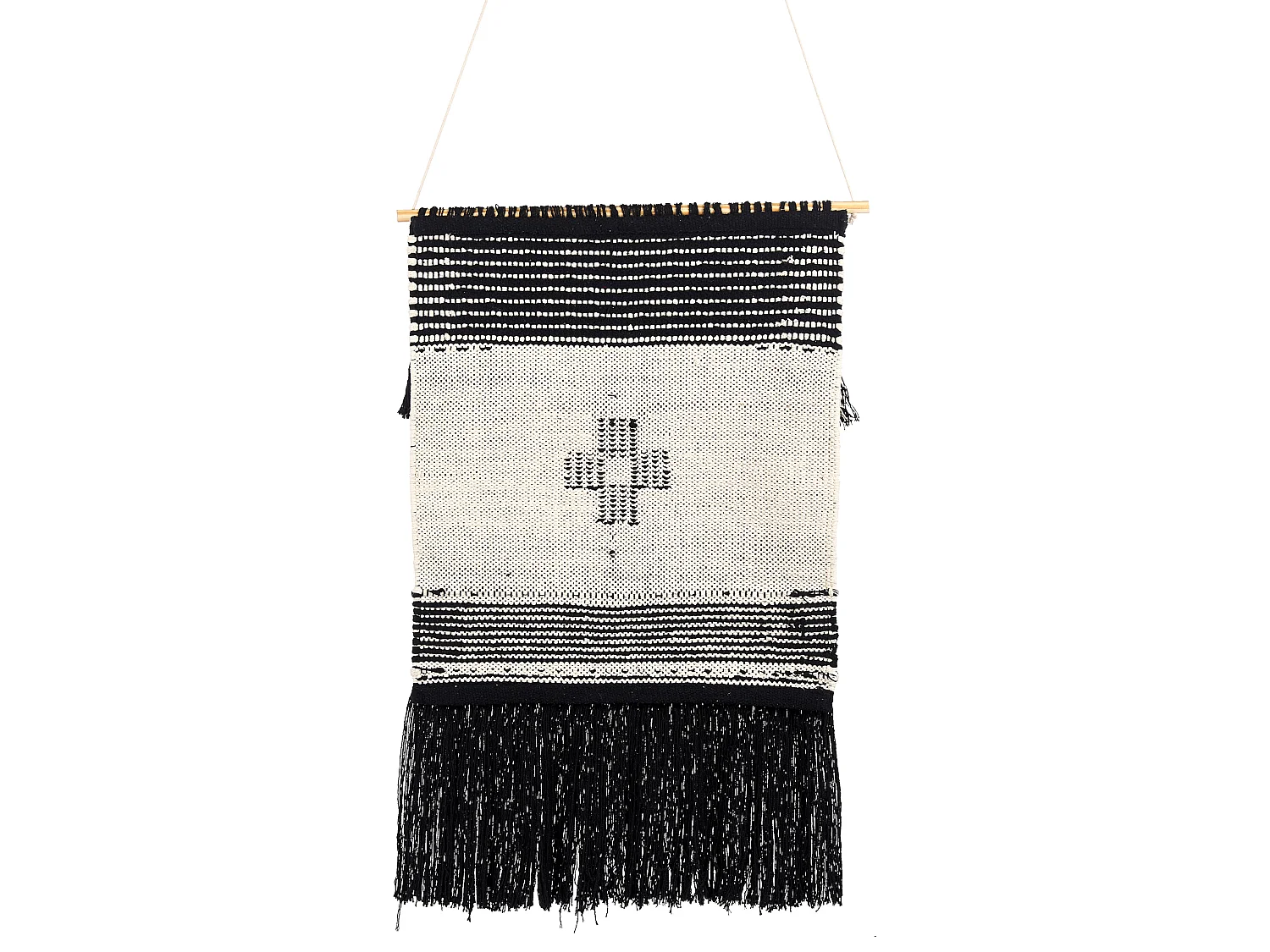 Makrama ścienna LARKANA Bawełna 117 cm Beżowy