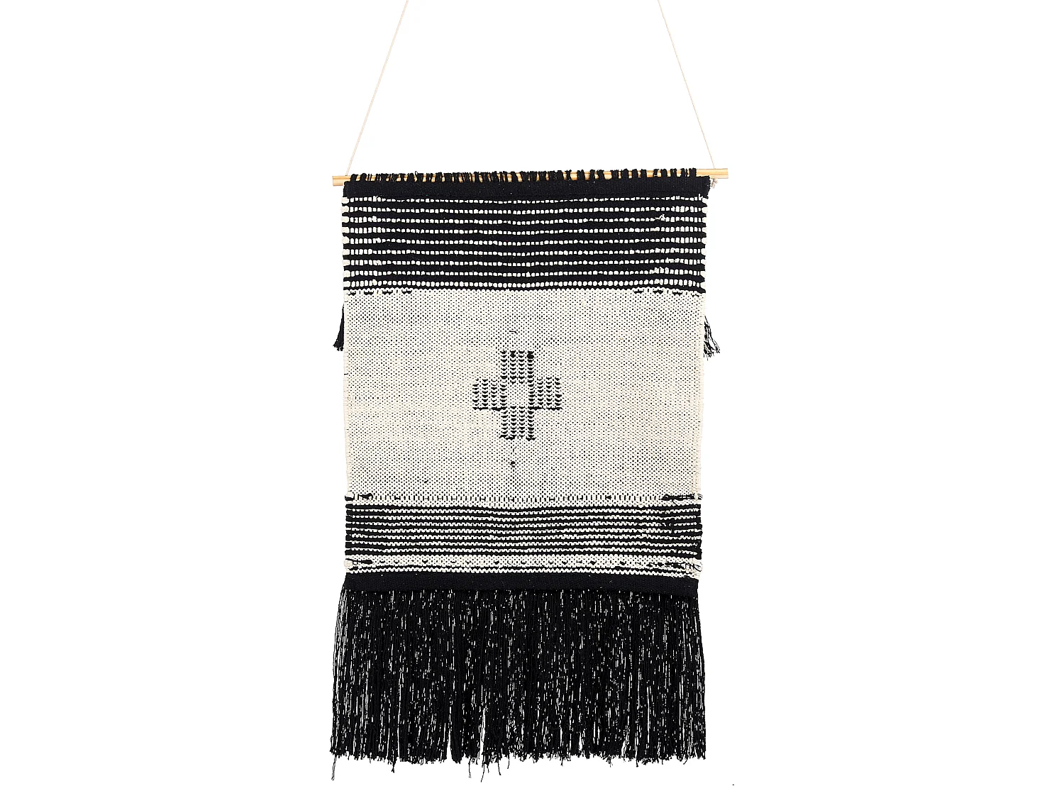 Suspension murale en tissu LARKANA Coton 117 cm Beige