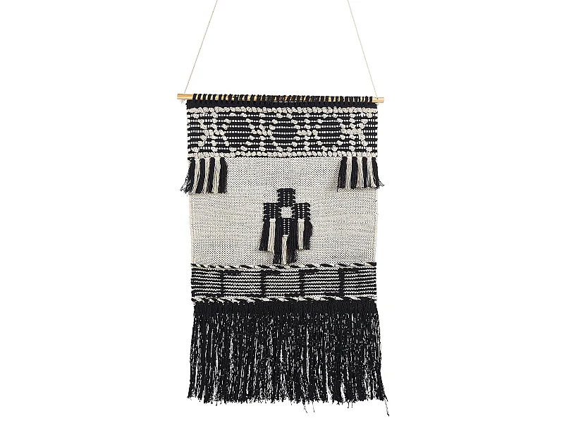 Wandbehang LARKANA Baumwolle 117 cm Beige