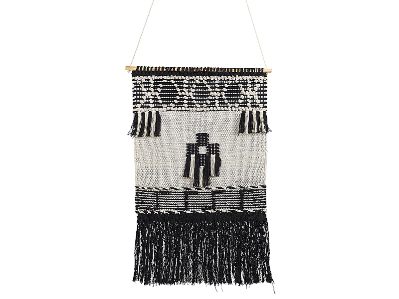 Suspension murale en tissu LARKANA Coton 117 cm Beige