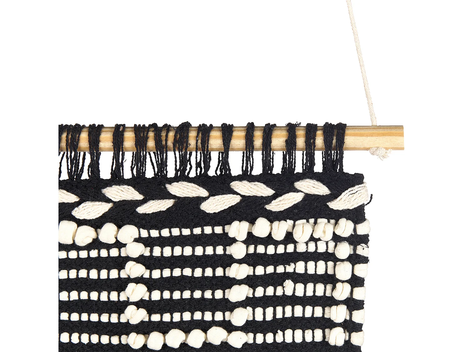 Suspension murale en tissu MURIDKE Coton 145 cm Beige