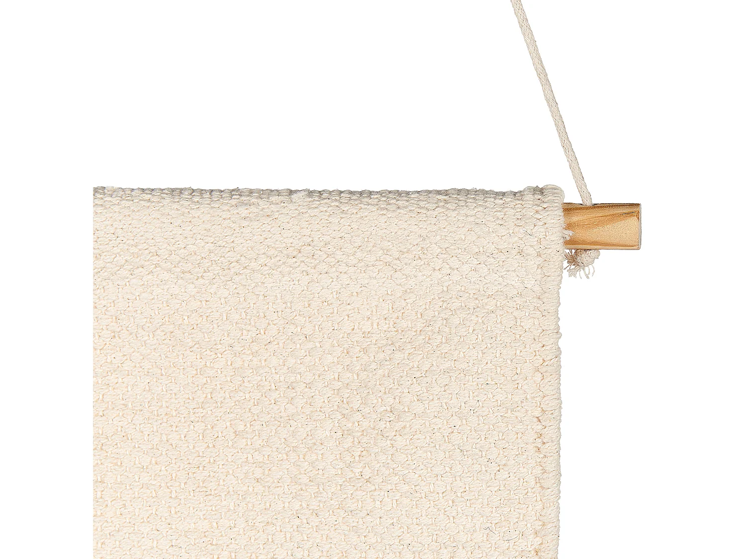 Stoffen wanddecoratie BUREWALA Katoen 108 cm Beige