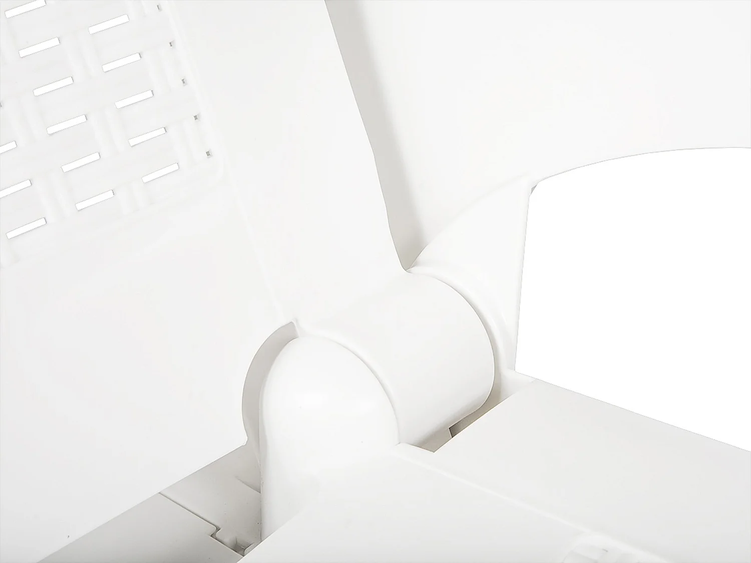 Bain au soleil Dmat, Bain au soleil de jardin réglable avec accoudoirs, Chaise longue d'extérieur, 100% Made in Italy, 190x46h70 cm, Blanc