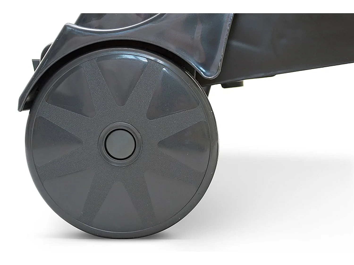 Cama de sol Dmat, Cama de sol de jardín ajustable con reposabrazos, Tumbona de exterior, 100% Made in Italy, 190x46h70 cm, Antracita