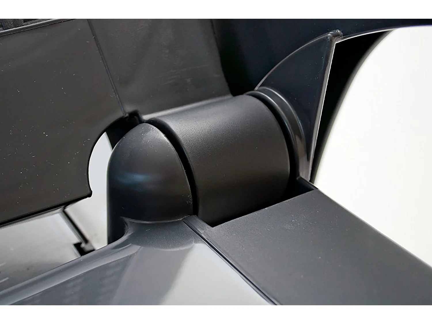 Cama de sol Dmat, Cama de sol de jardín ajustable con reposabrazos, Tumbona de exterior, 100% Made in Italy, 190x46h70 cm, Antracita