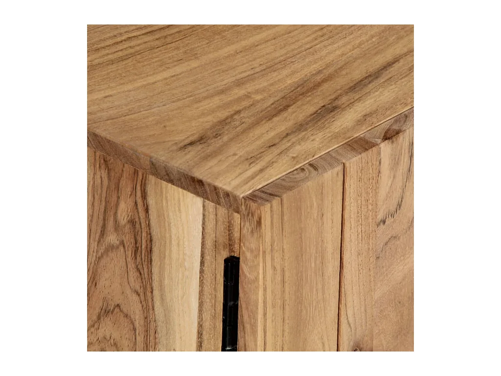 Meuble télé tv bois marron 140 x 30 x 45 cm 2502068/2