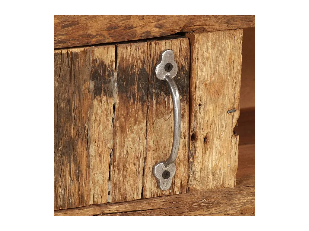 Meuble télé tv bois marron 140 x 30 x 40 cm 2502162