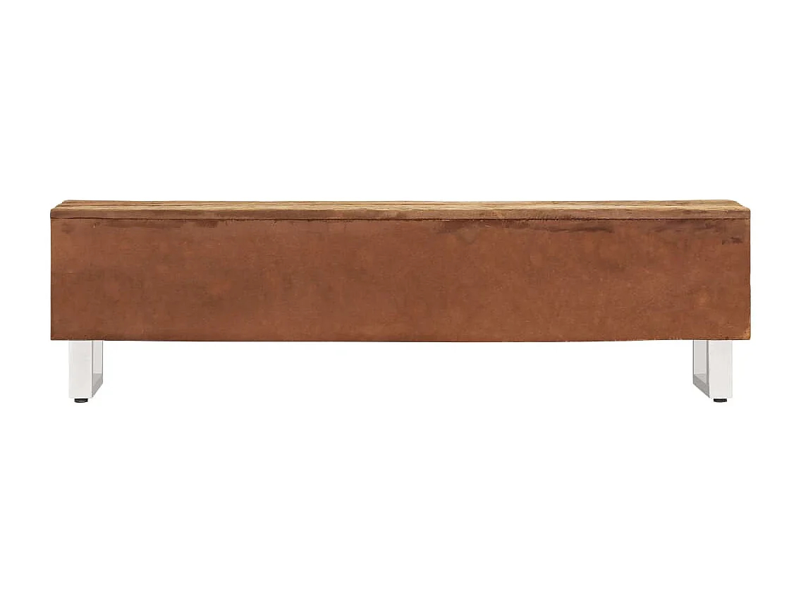 Meuble télé tv bois marron 140 x 30 x 40 cm 2502162