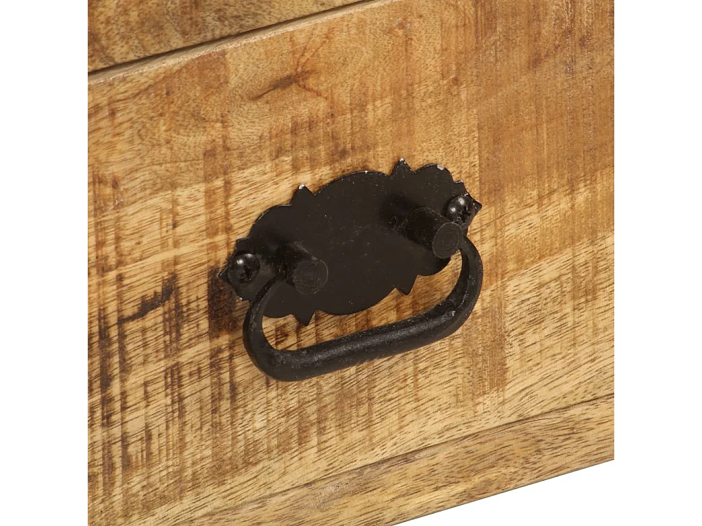 Móvel de TV Buffet de TV design prático 120 cm madeira de mangueira maciça 2502063