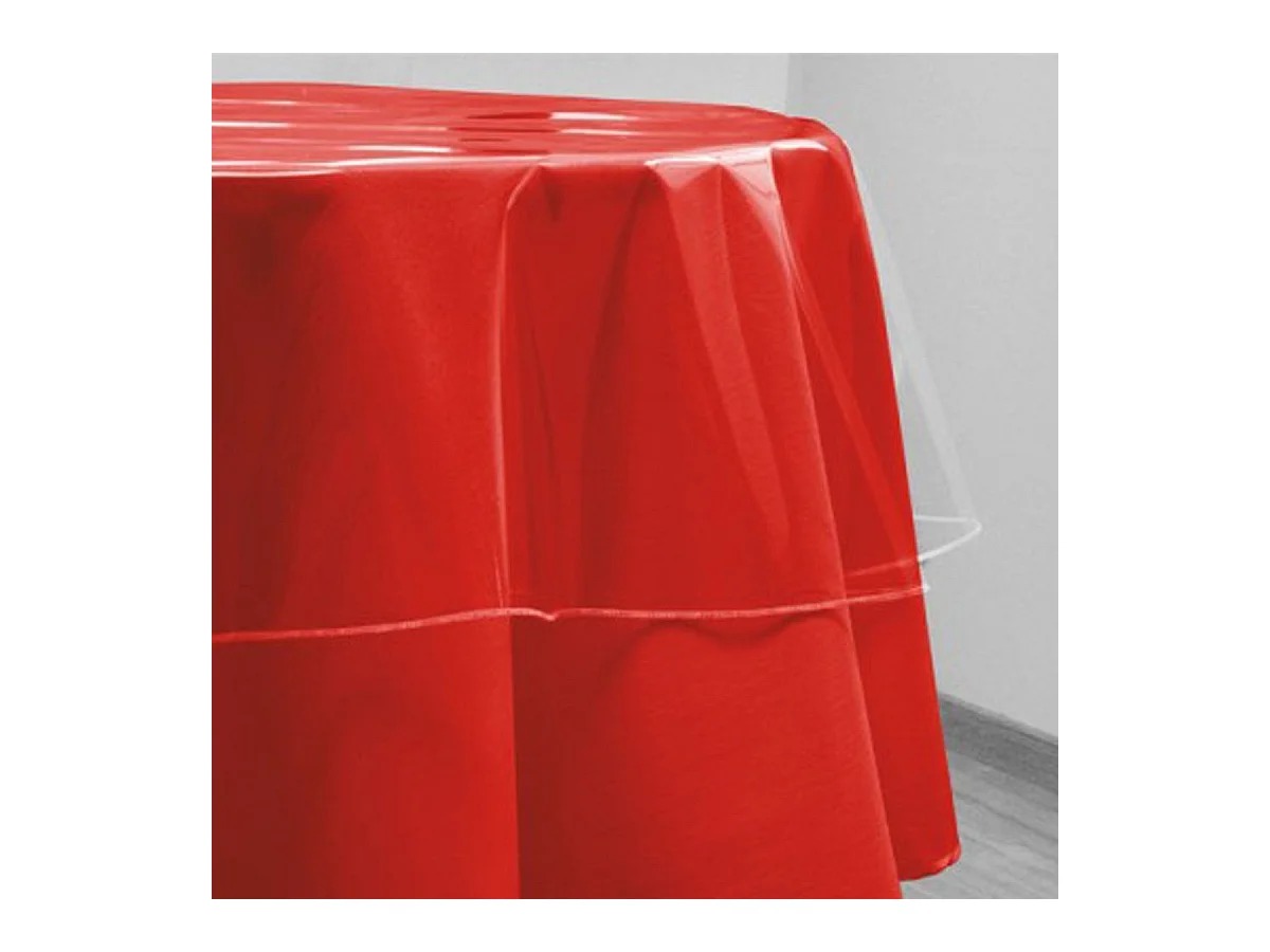 Mantel redondo D. 180 cm CRISTAL TRANSPARENTE