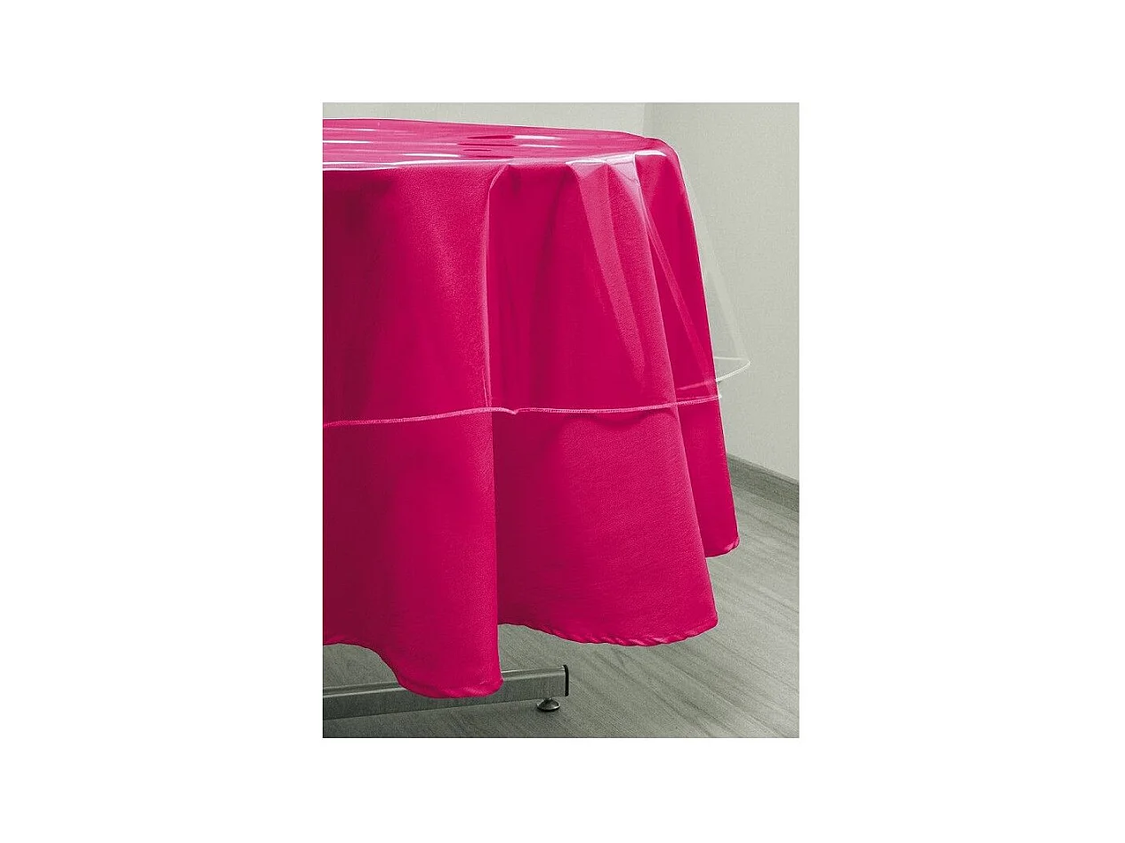 Mantel redondo D. 180 cm CRISTAL TRANSPARENTE