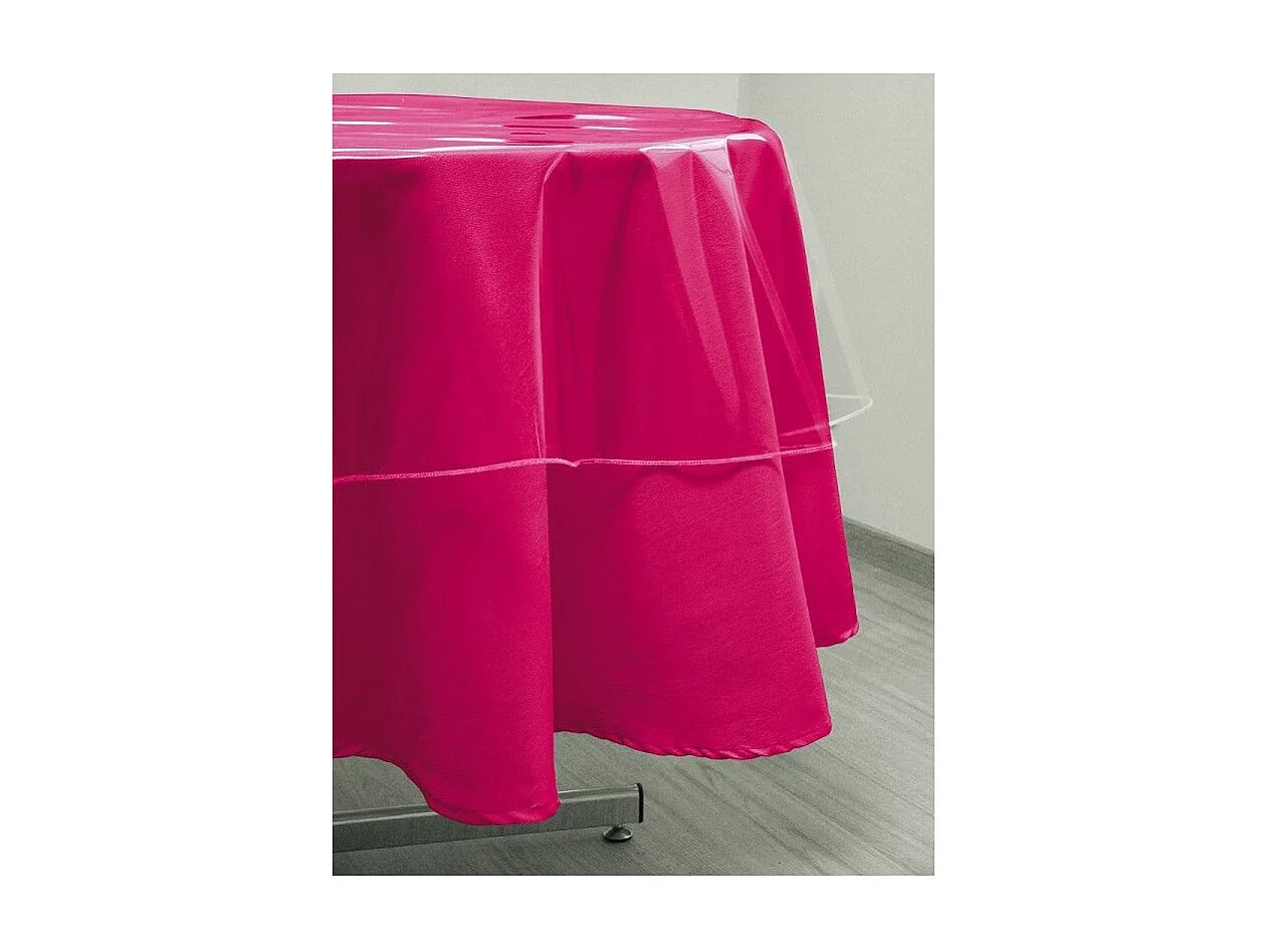 Mantel redondo D. 180 cm CRISTAL TRANSPARENTE