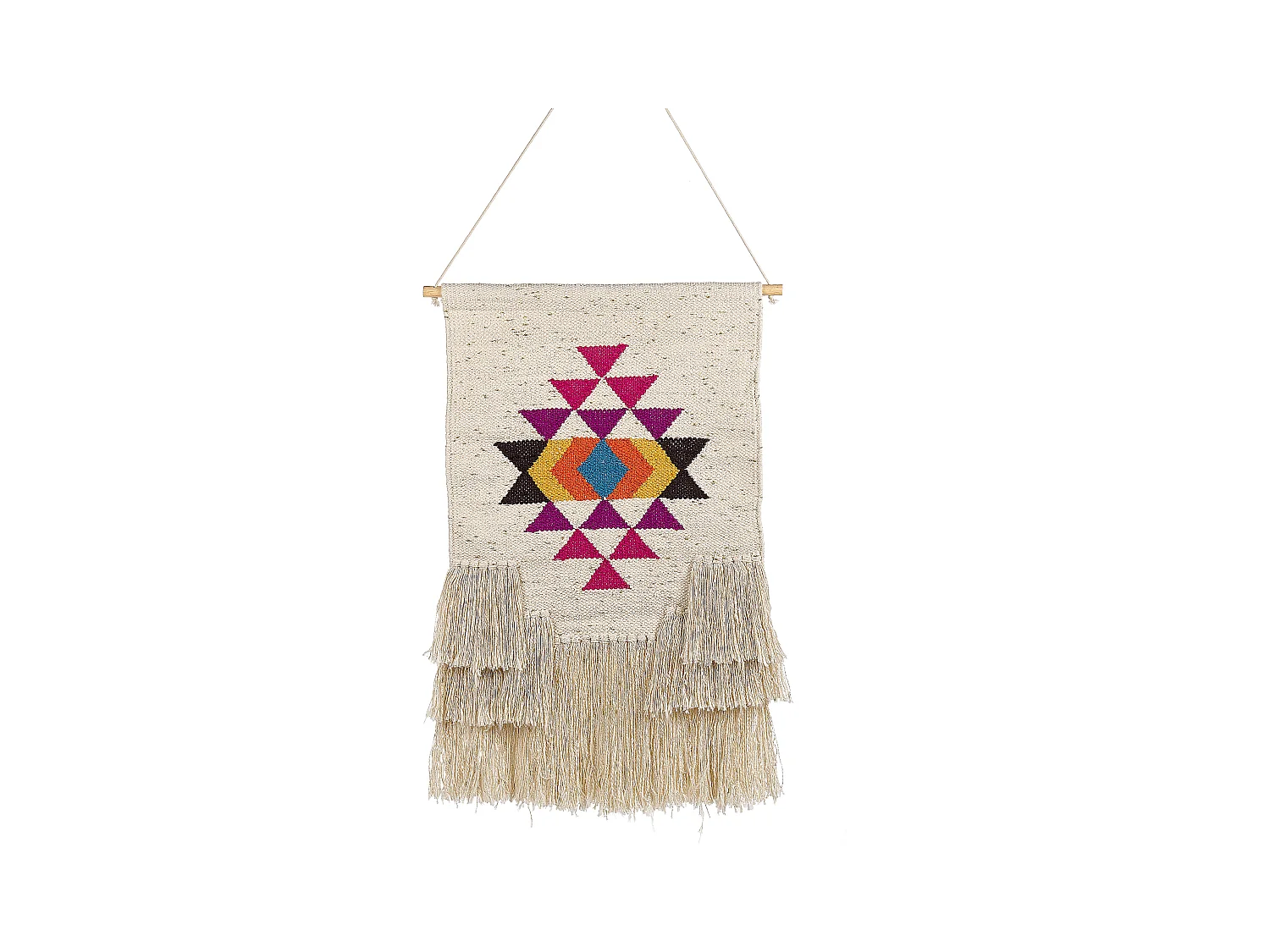 Suspension murale en tissu VEHARI Coton 104 cm Multicolore
