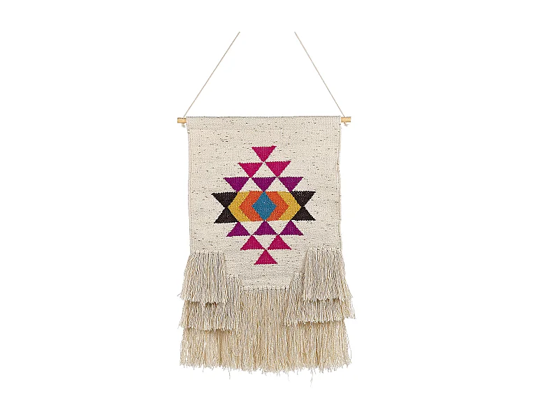 Wandbehang VEHARI Baumwolle 104 cm Bunt