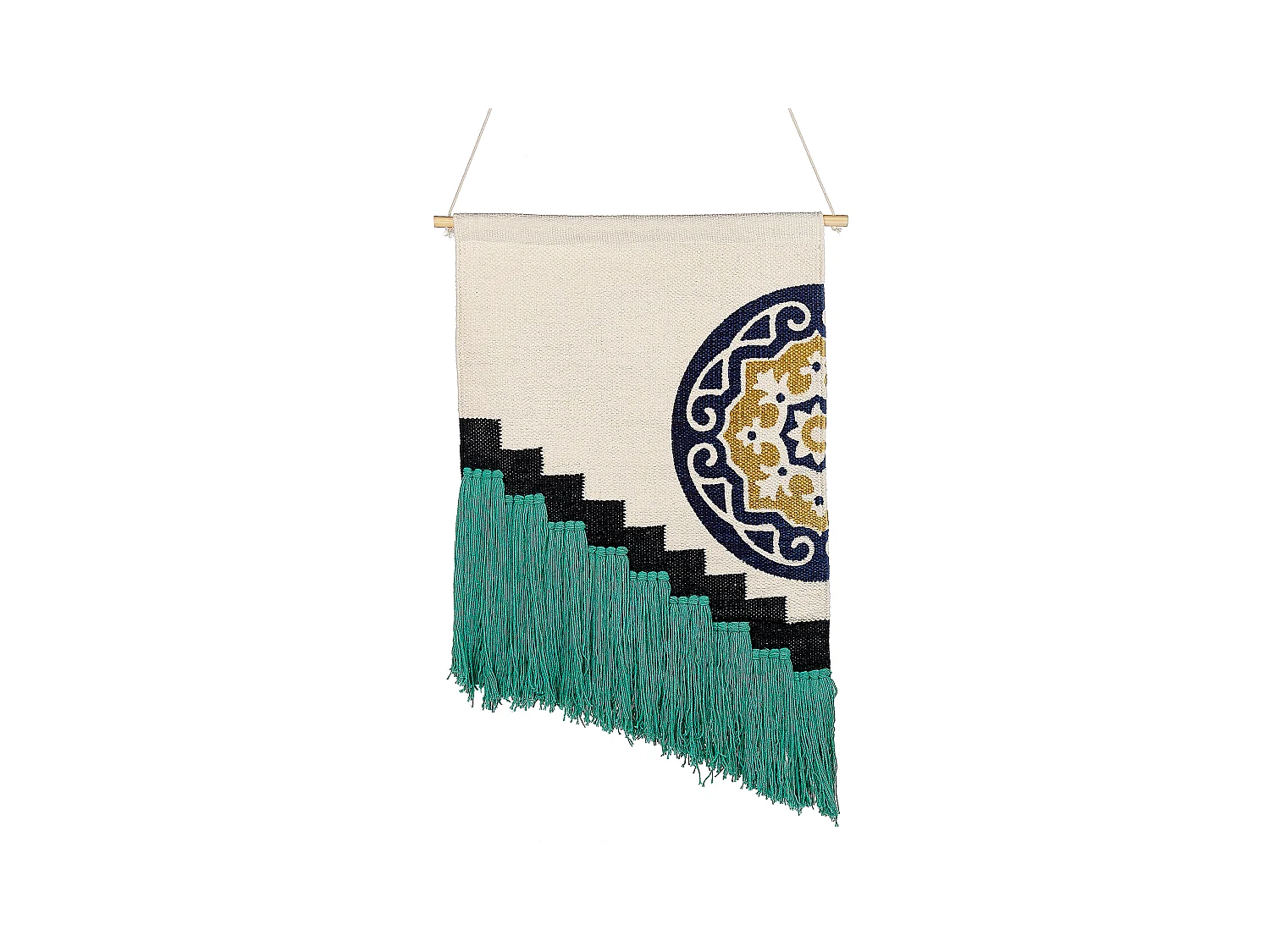 Suspension murale en tissu NOWSHERA Coton 110 cm Multicolore