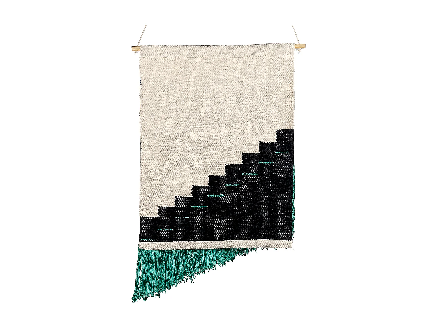 Stoffen wanddecoratie NOWSHERA Katoen 110 cm Multicolor
