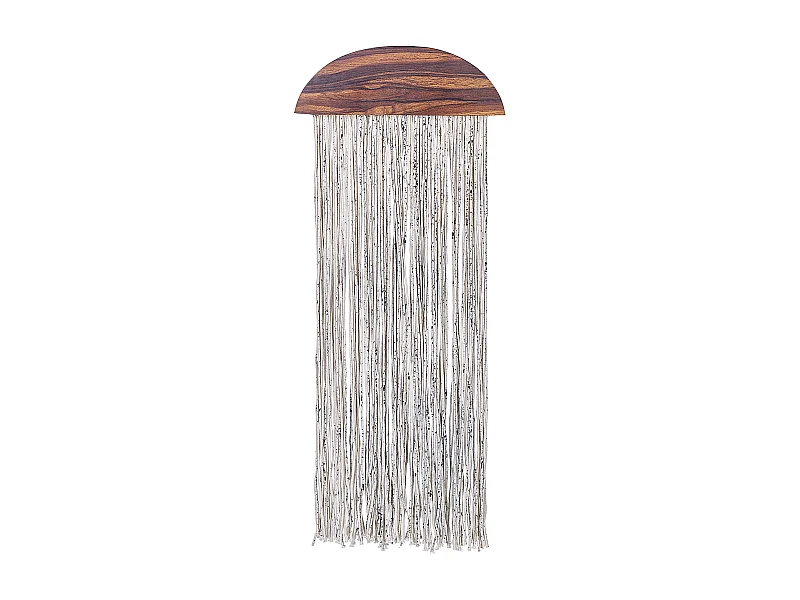 Wanddecoratie ZIKIRIA Hout 92 cm Donkerbruin