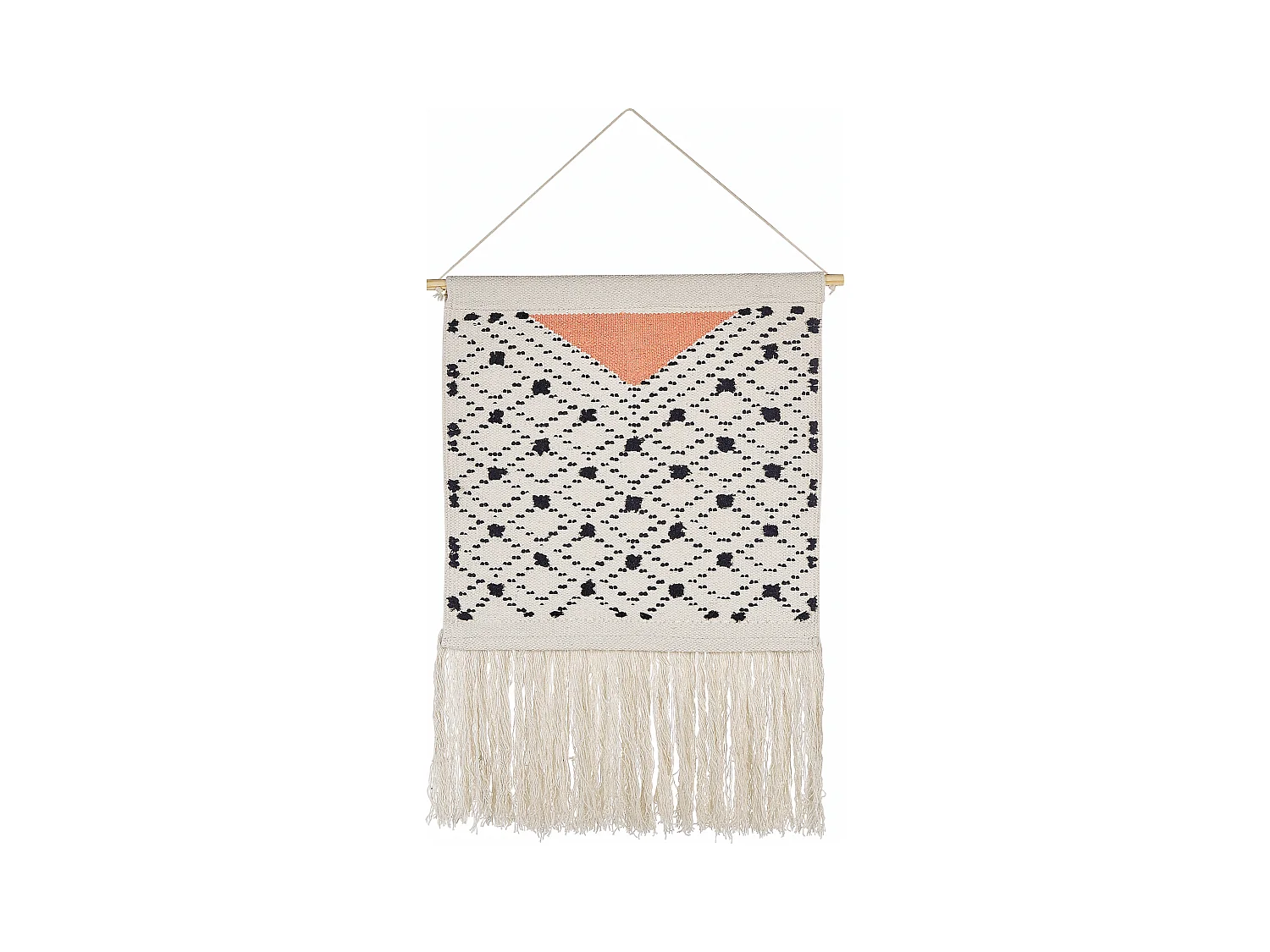 Wandbehang GOJRA Baumwolle 106 cm Orange