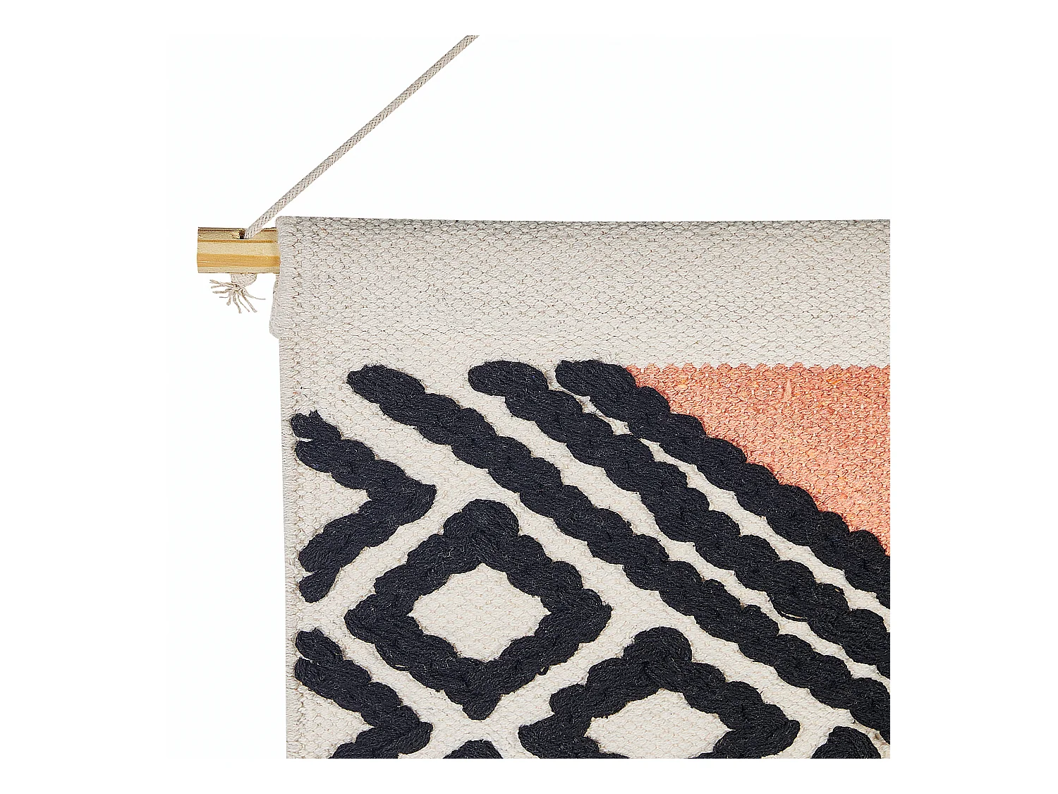 Wandbehang GOJRA Baumwolle 106 cm Orange