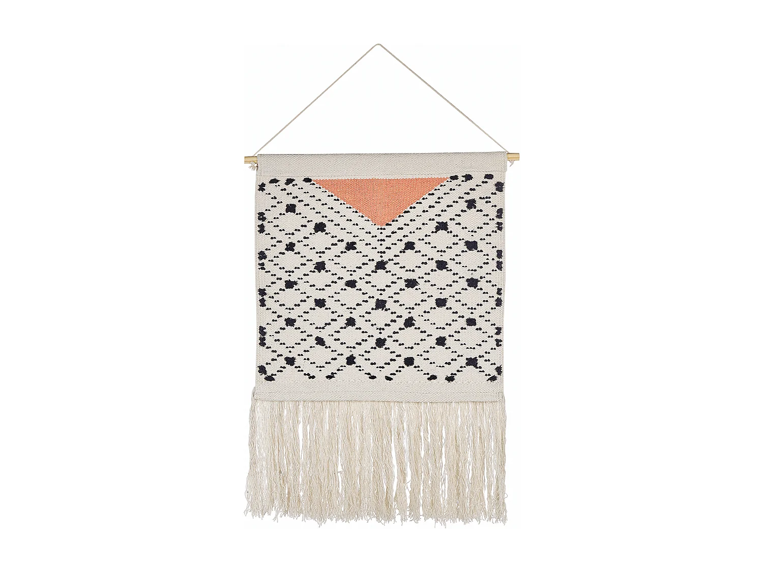 Suspension murale en tissu GOJRA Coton 106 cm Orange