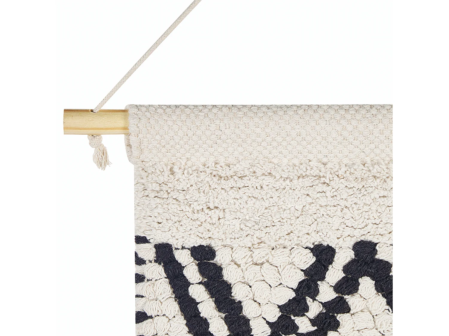 Suspension murale en tissu FAZILPUR Coton 113 cm Bleu