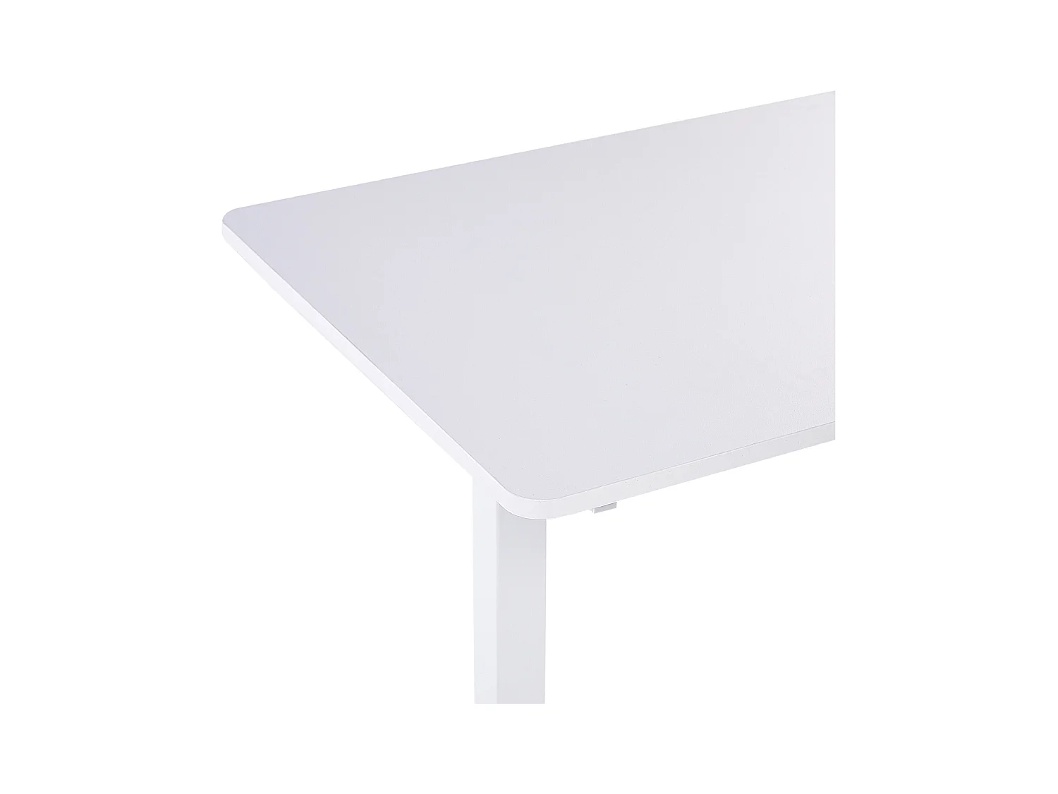 Biurko regulowane elektrycznie 120 x 60 cm białe GRIFTON