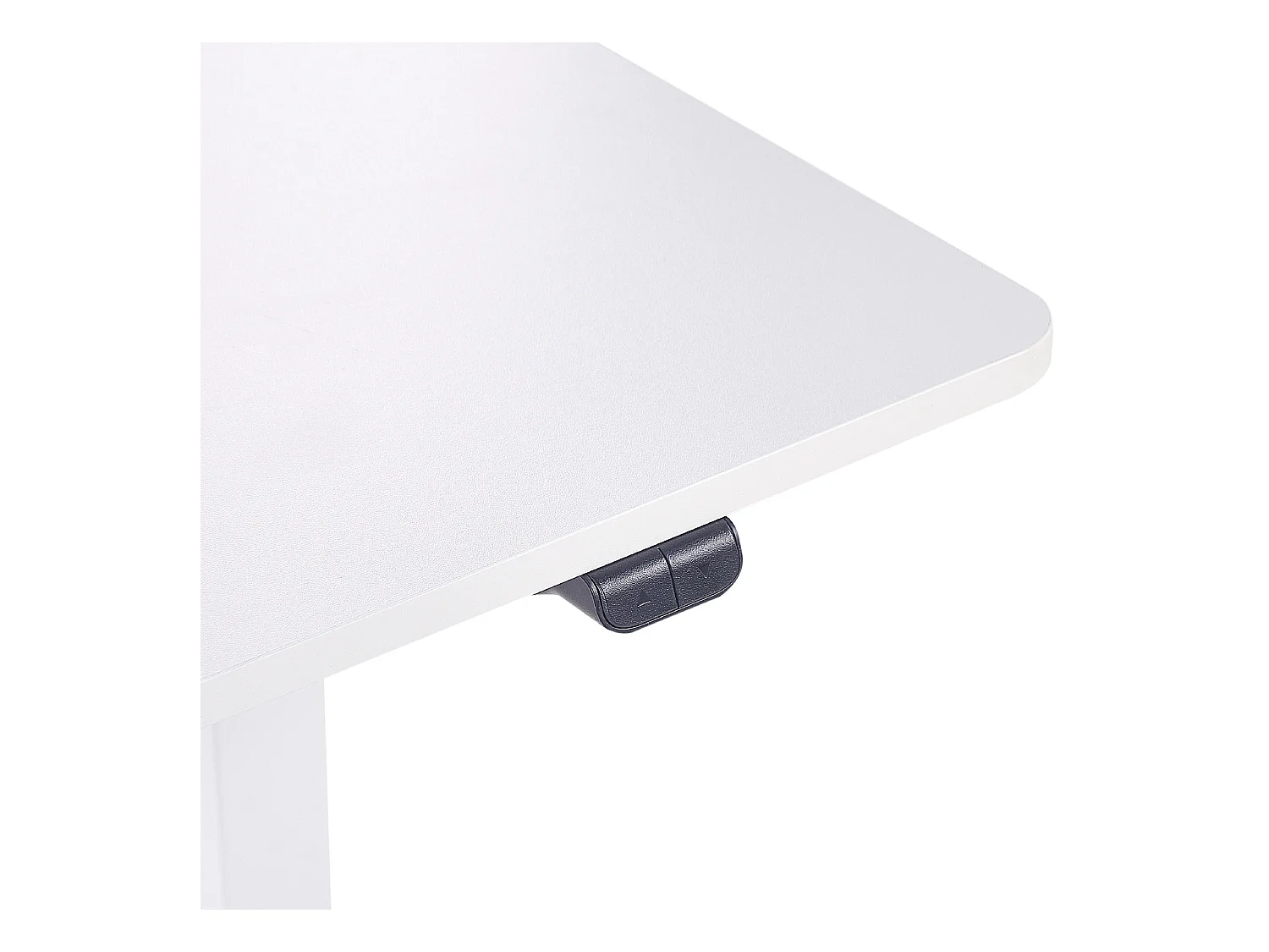 Biurko regulowane elektrycznie 120 x 60 cm białe GRIFTON