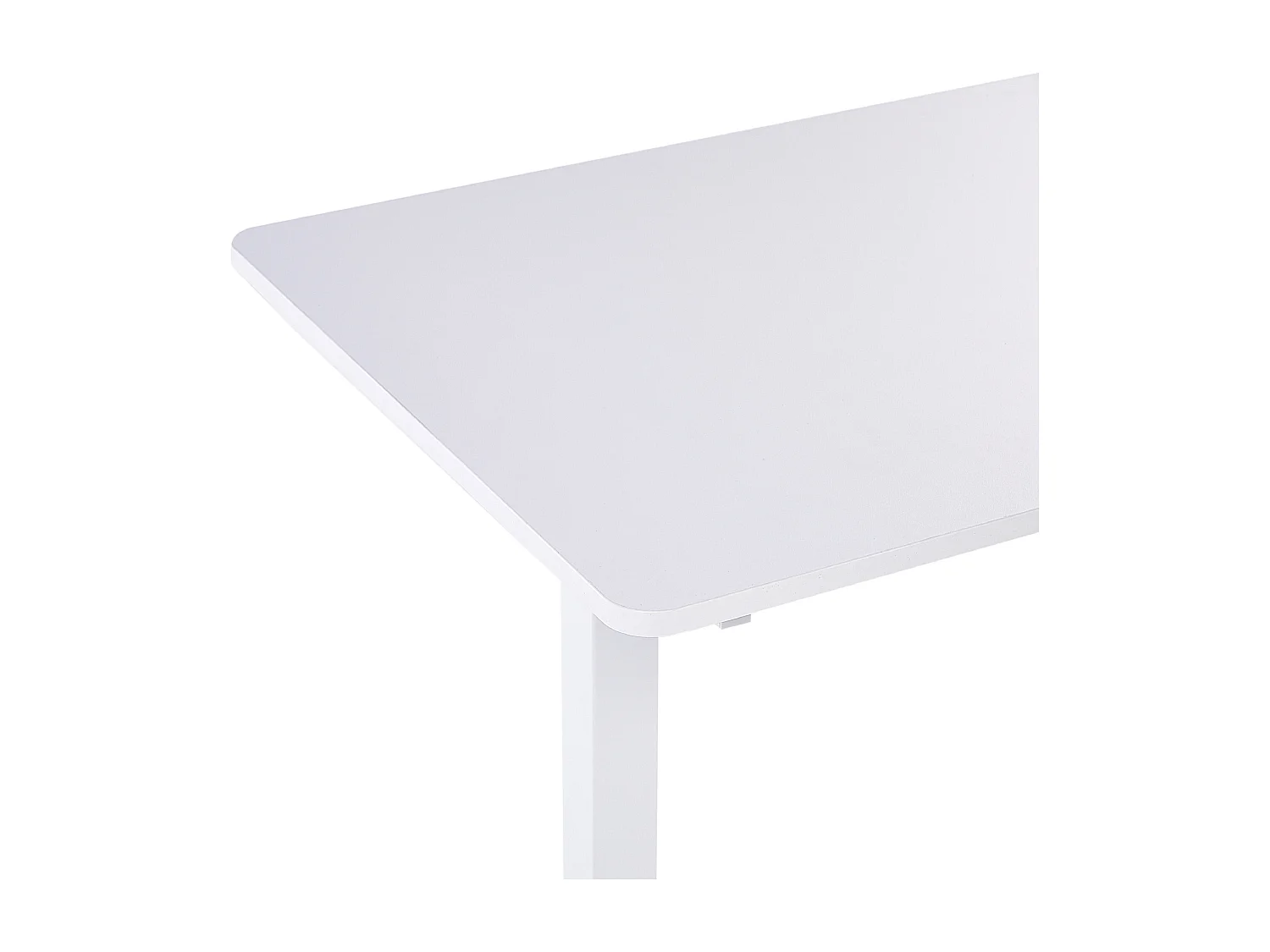 Bureau réglable en hauteur électriquement GRIFTON Blanc 120 cm 60 cm