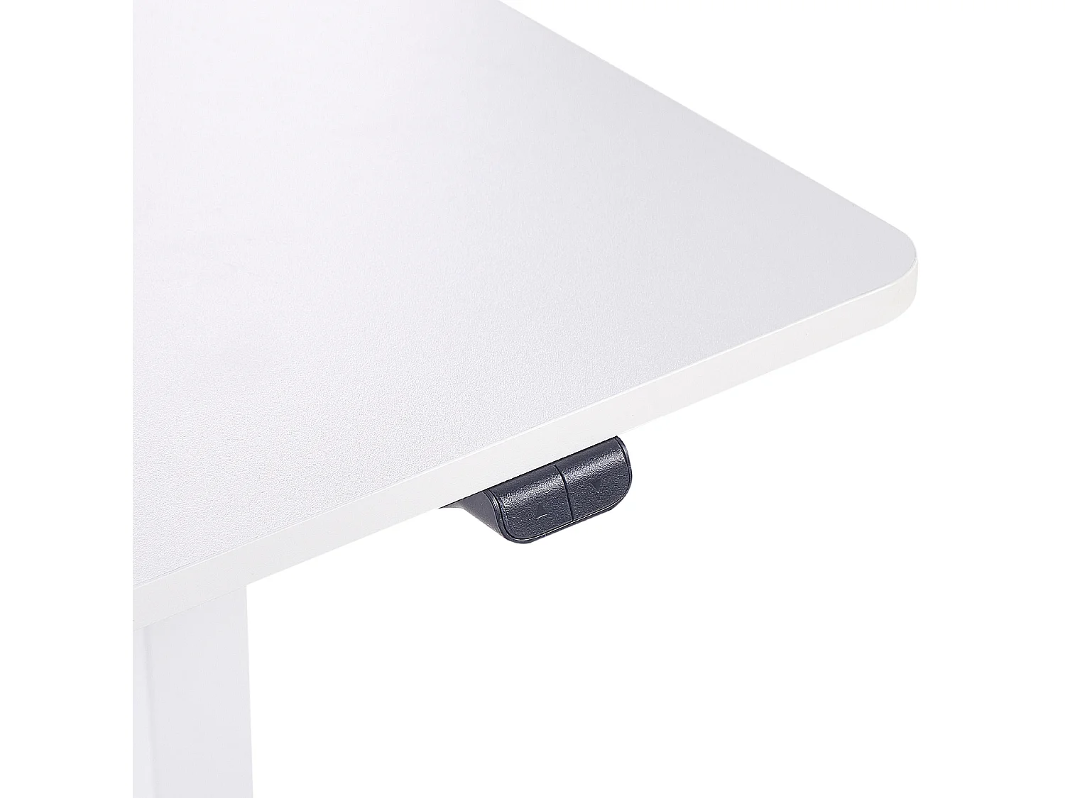 Bureau réglable en hauteur électriquement GRIFTON Blanc 120 cm 60 cm