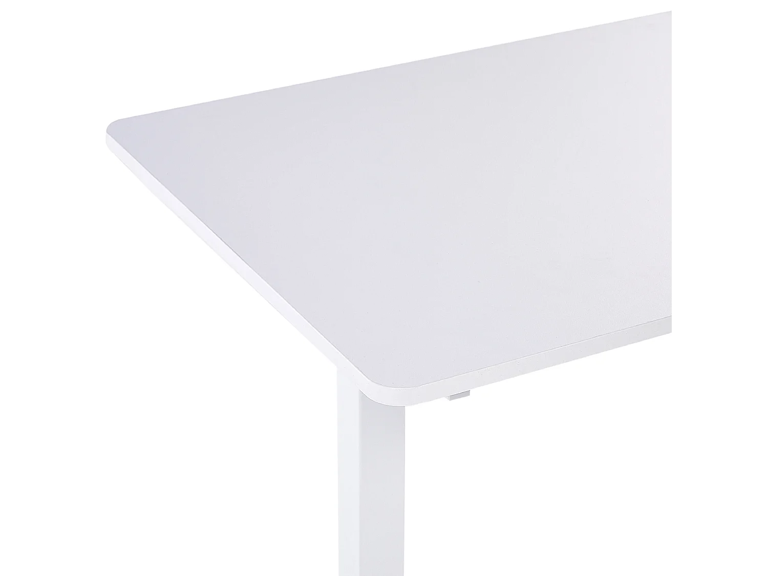 Bureau réglable électrique blanc 120 x 60 cm GRIFTON