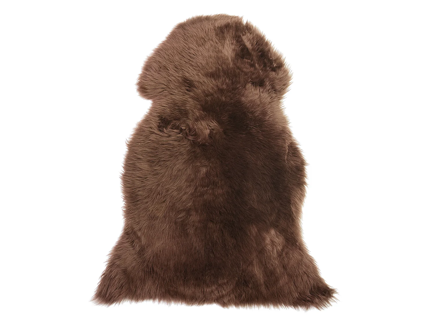 Peau de mouton marron foncé ULURU
