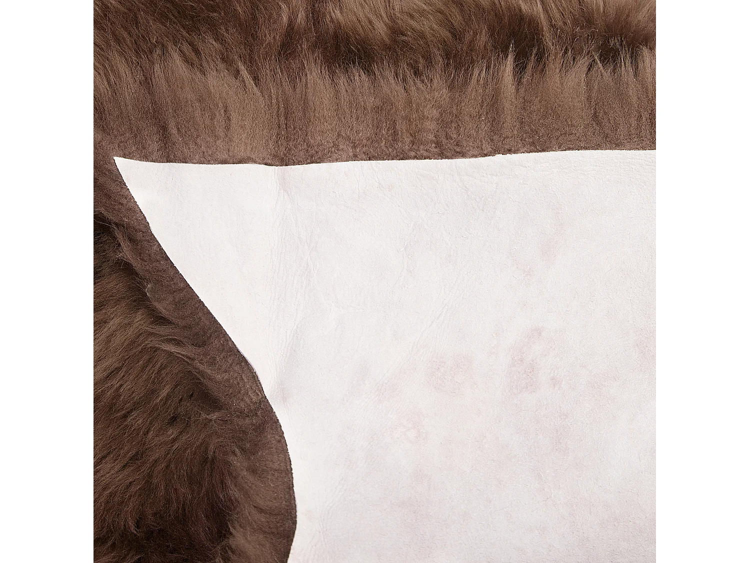 Peau de mouton marron foncé ULURU