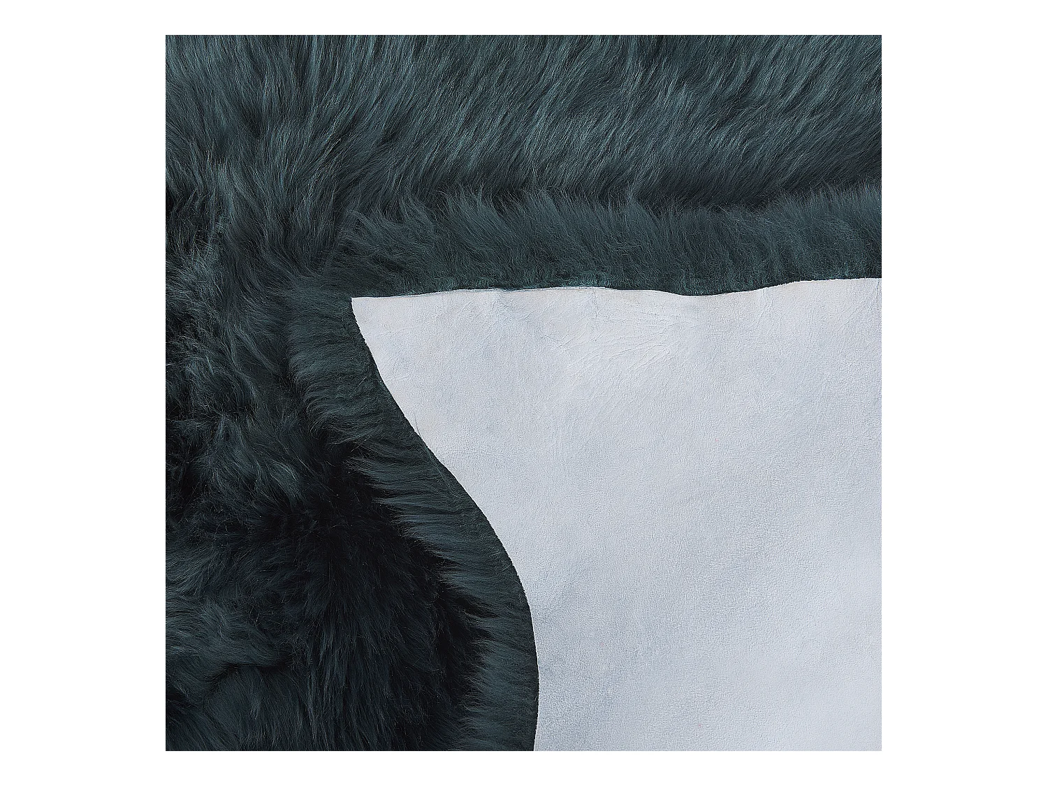 Piel de oveja verde oscuro ULURU