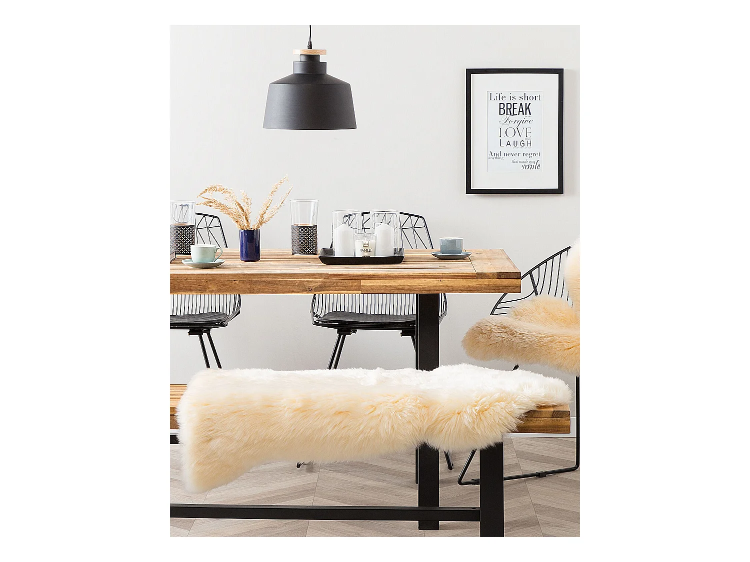 Pele de ovelha creme ULURU