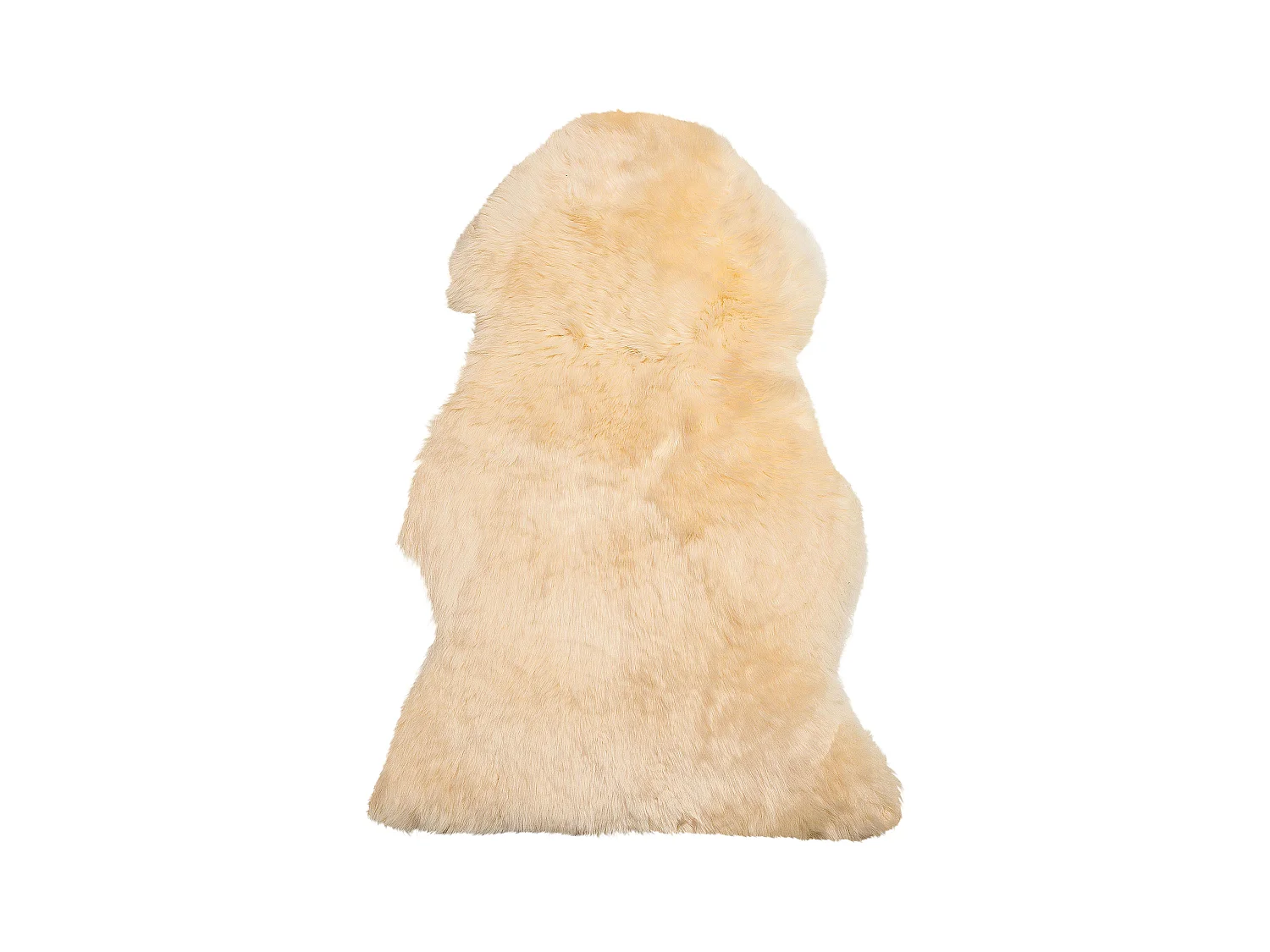 Déco en peau de mouton ULURU Beige 65 x 110 cm